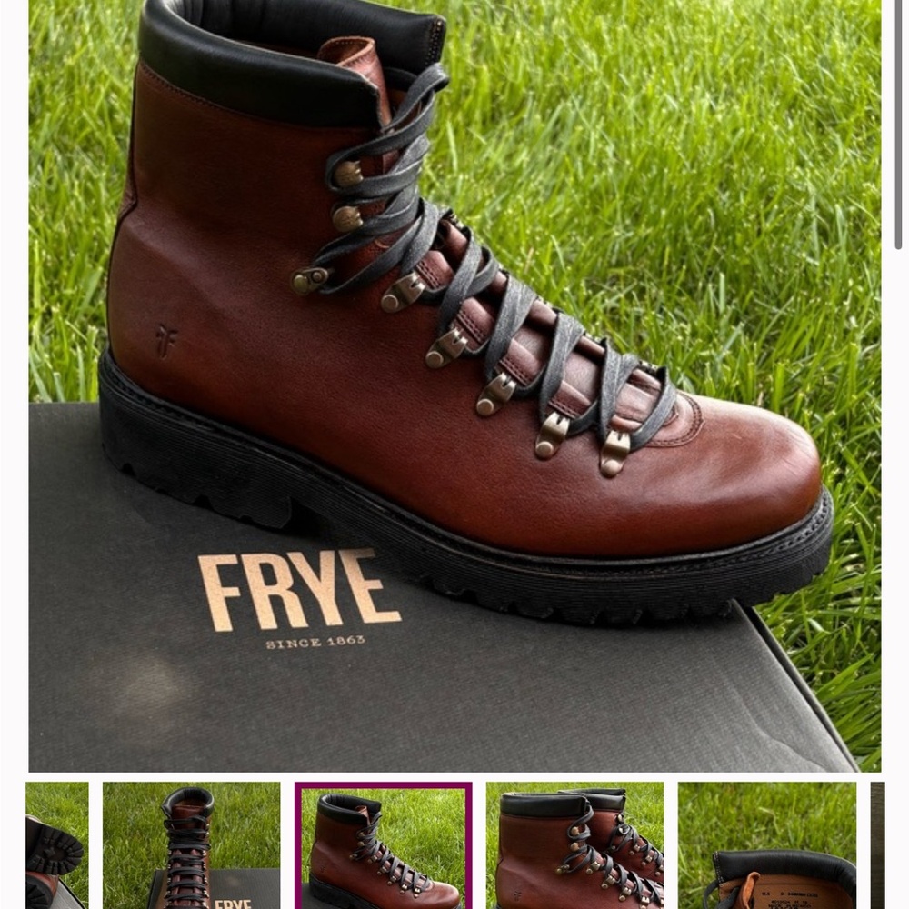 Frye Woodson Hiker boots - New! - Picture 4 of 5